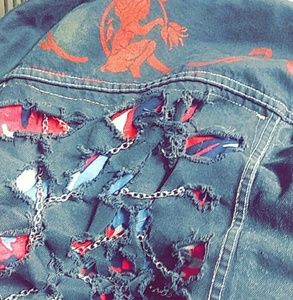 Confetti jean jacket